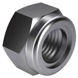 D985/I10511 Class |6/8| Steel Hexagon M Lock Nut With Nylon Insert Zinc Plated