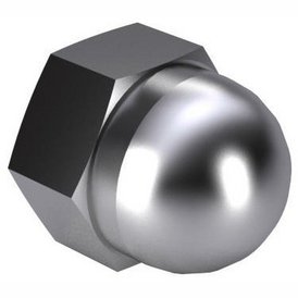 D1587 Brass Hexagon M Domed Cap Nut