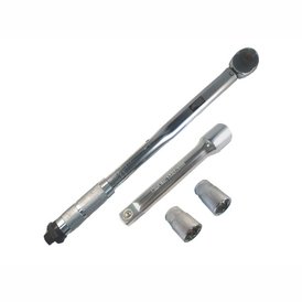 Torque wrench 210Nm 1/2" + 17/19mm